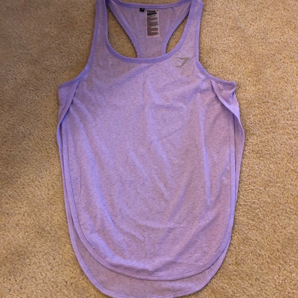 Sheer Purple Tank Top